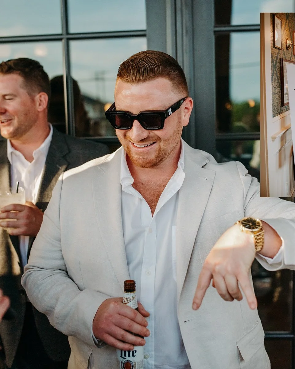 getting to know @samfeinstein12 and @sean_fein before their big day made such a difference - their friends and family were so welcoming and fun!

venue: @josiekellyspublichouse