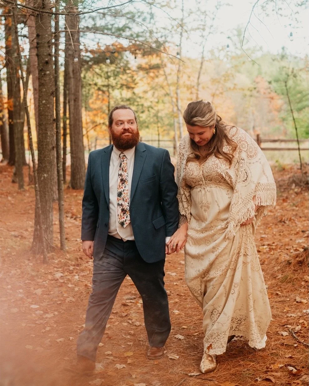 the dreamiest wedding in the adirodacks 🥹🍂🍁🪾

@hinterland.roc @neilrichardgrayson #adkwedding #nyweddingphotographer #upstatenywedding