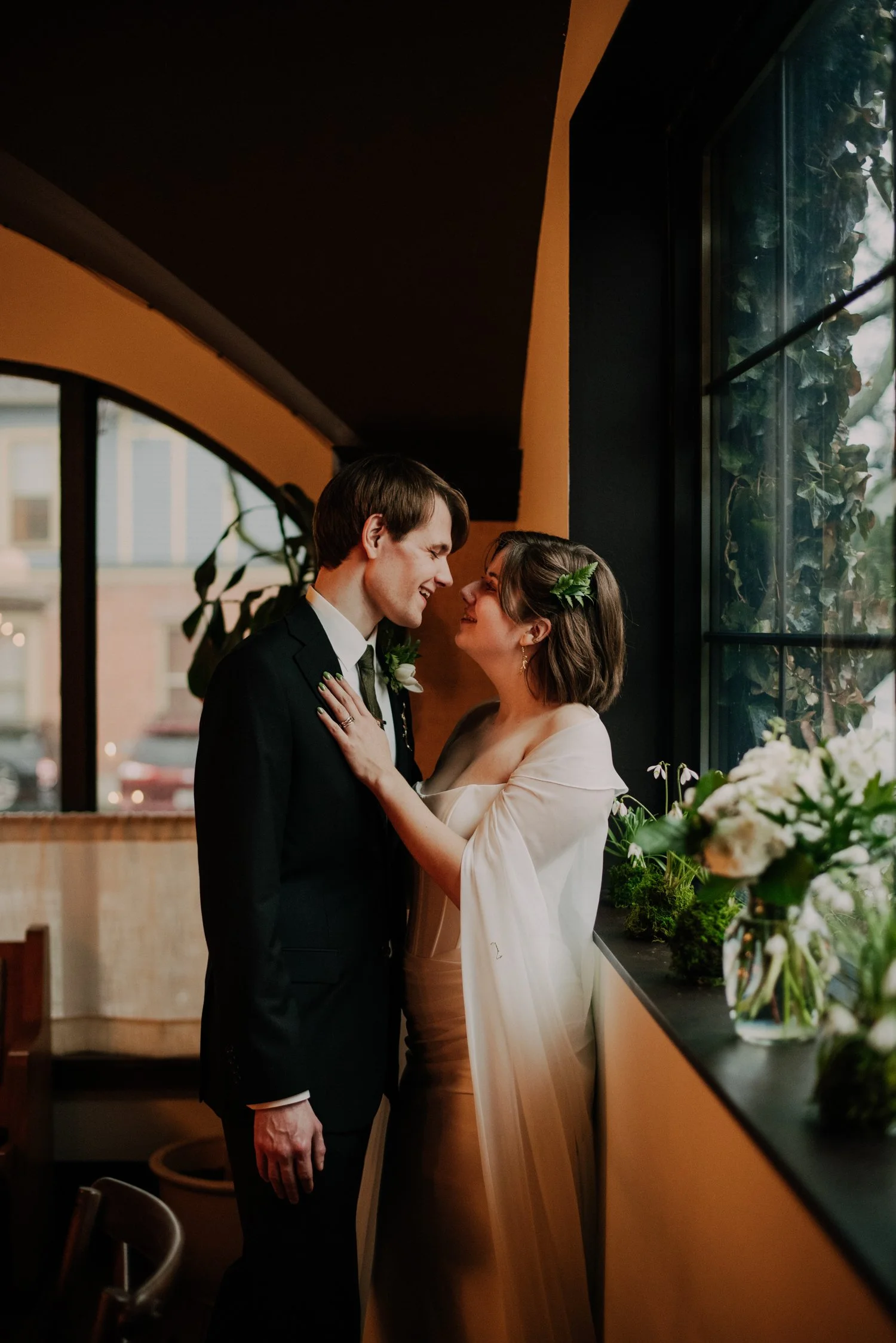 Madelyn &amp; Wyatt's Cozy Dinner Wedding at The Alexander in Rochester, NY