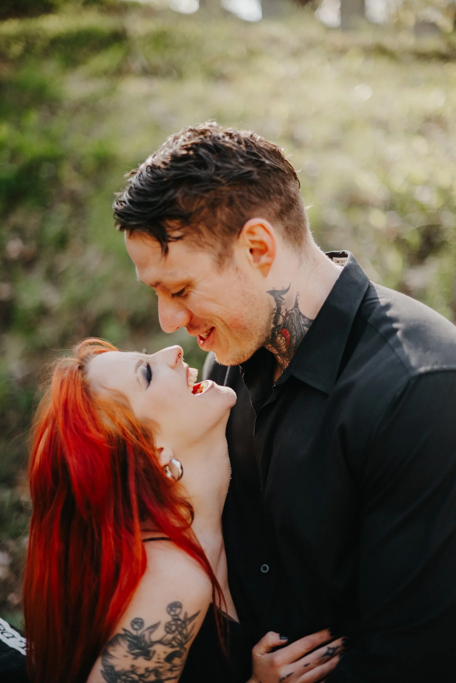 Anna &amp; Ben's Mt. Hope Cemetery Engagement Session