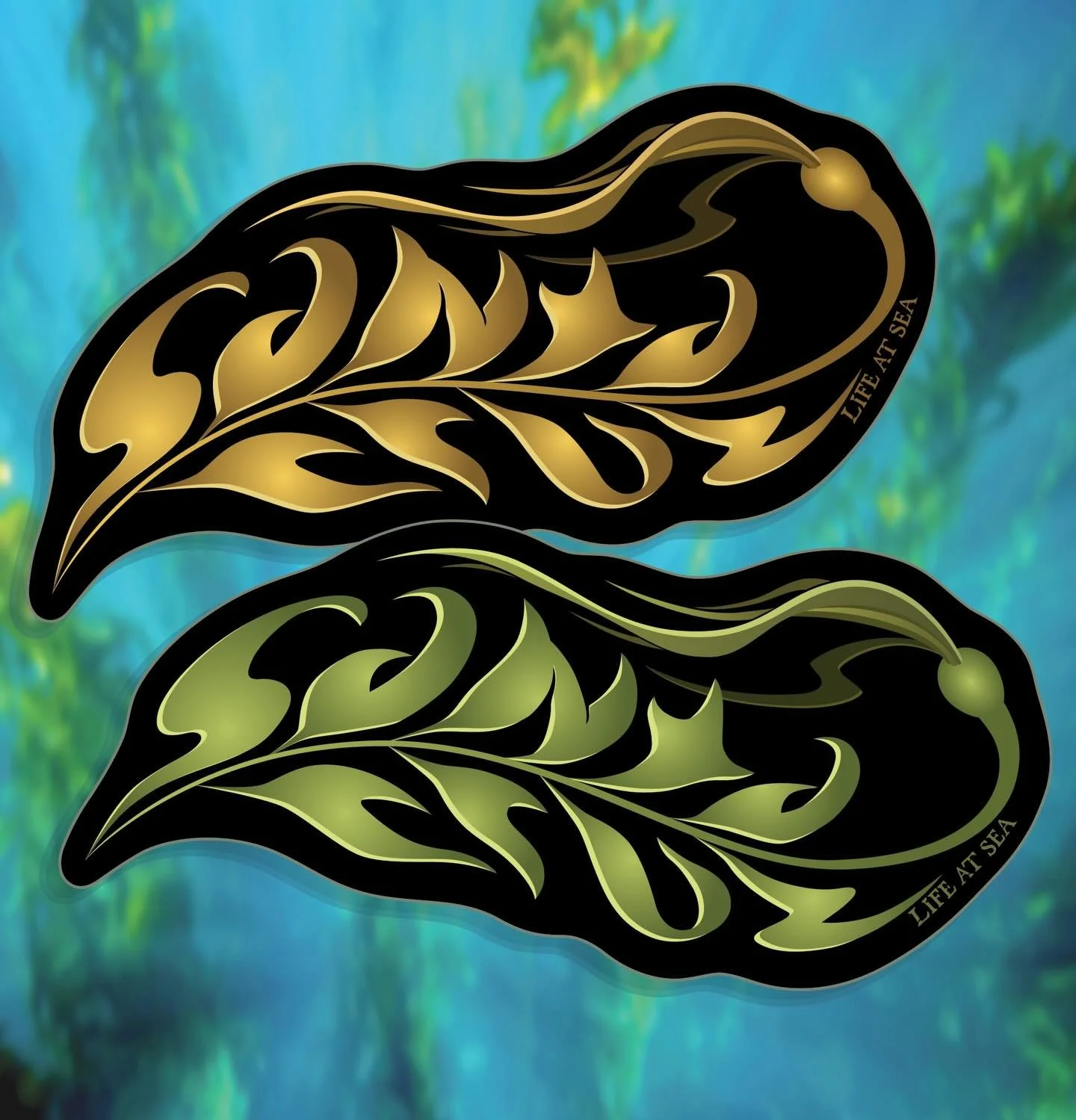 &bull; N E W  S. C.  K E L P &bull; $100,000 donated to ocean cleanup!
.
.
.
#santacruz #kelp #seaweed #artistsoninstagram #cleanocean