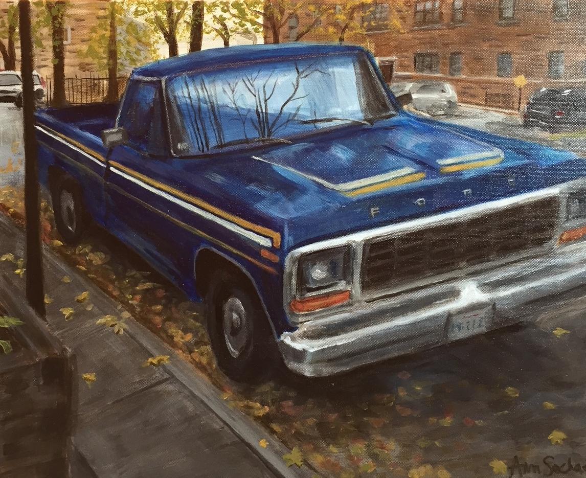 Lill St.Truck 16"x20"