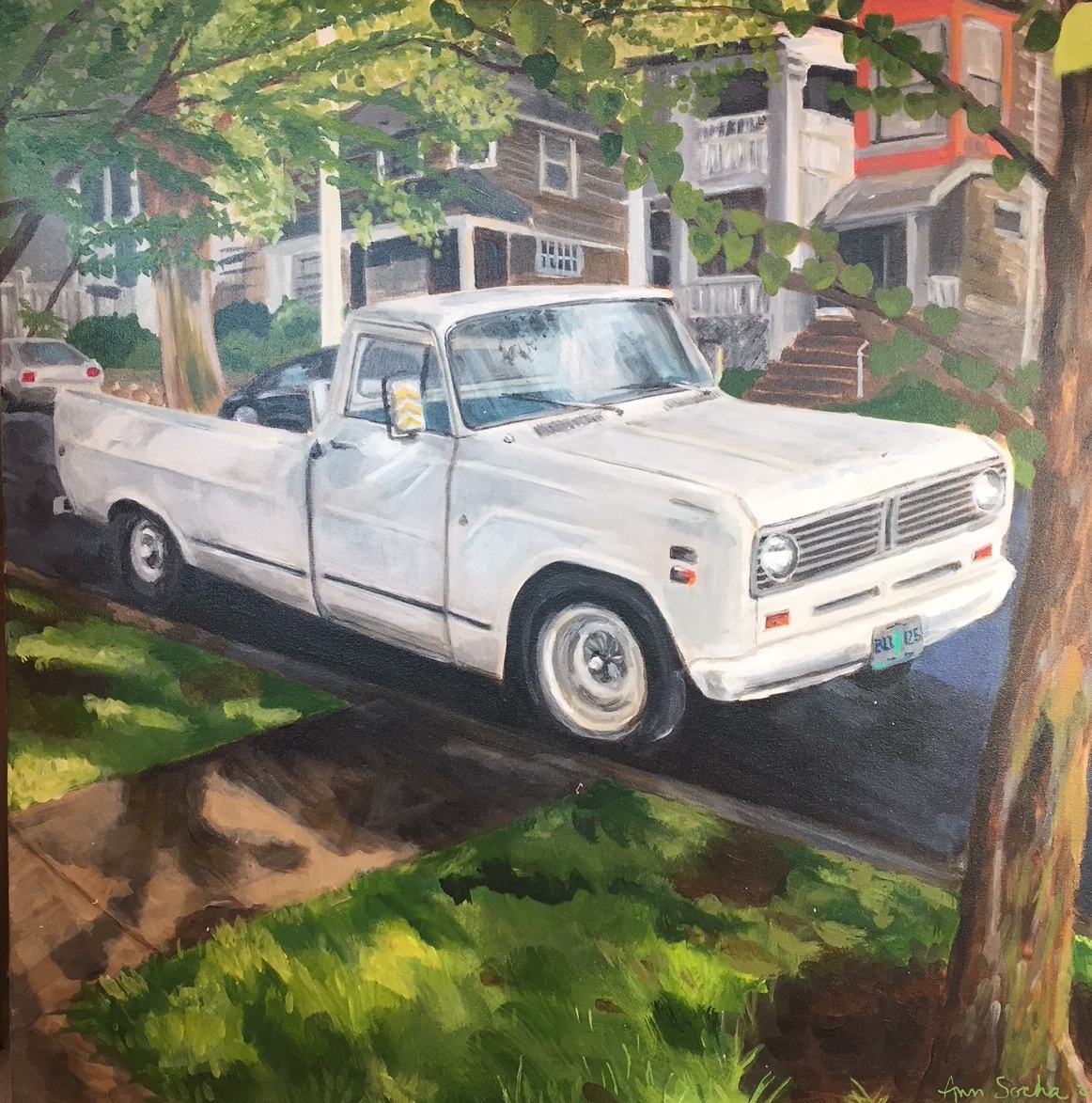 Portland Truck 30"x30"