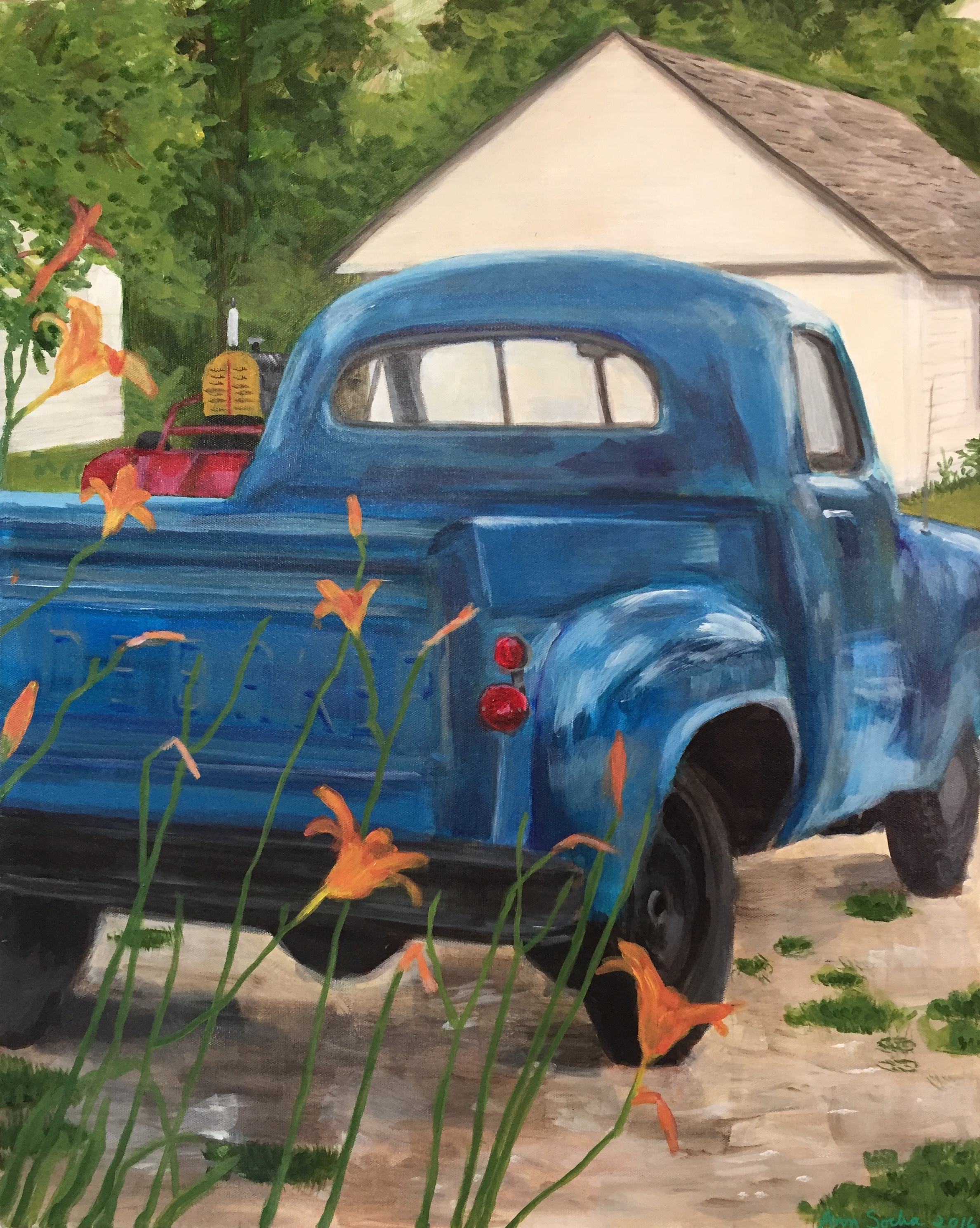 Elkhart Lake, WI Truck 24"x30"