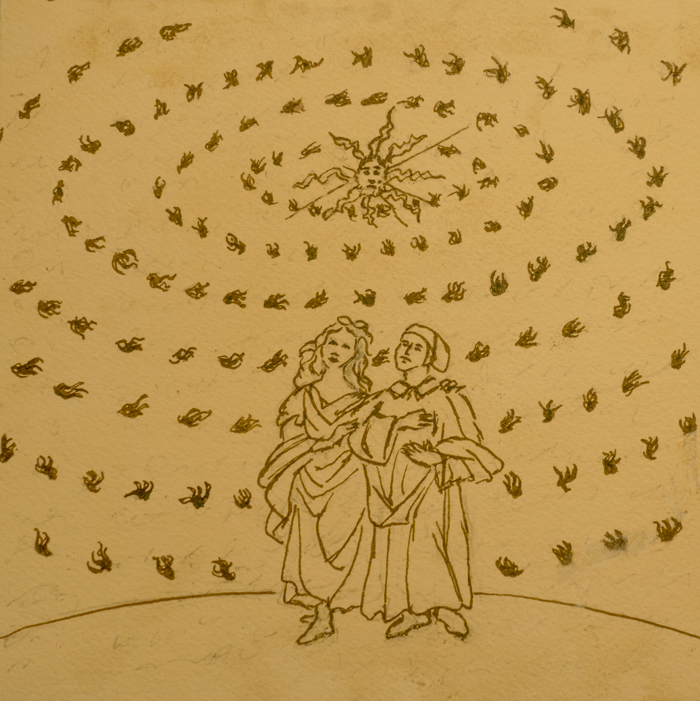 Drawing after Botticelli