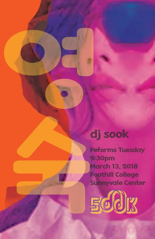 DJ Sook Concert Flyer