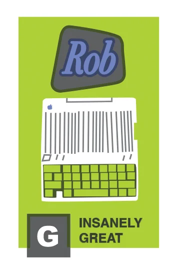 Birthday Card for Designer of the Apple IIc