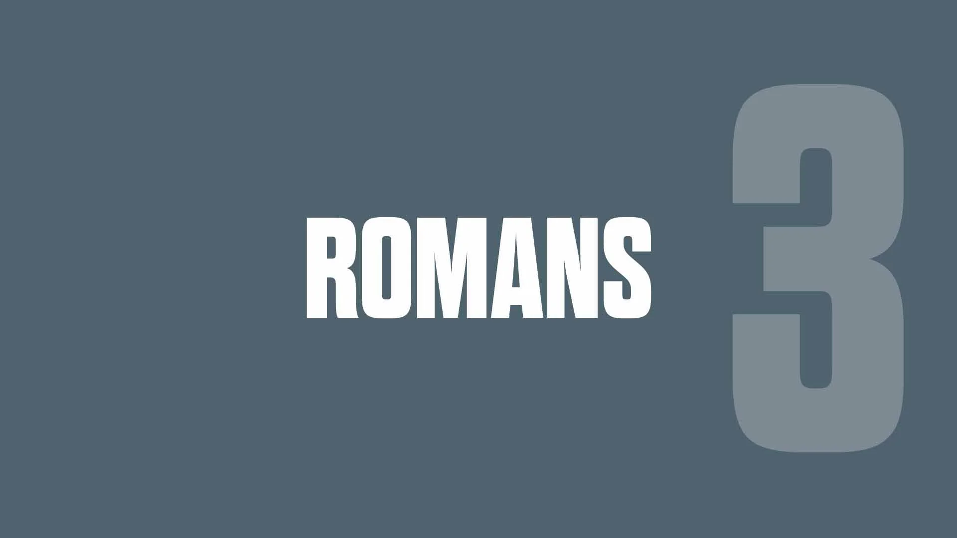 Romans 3