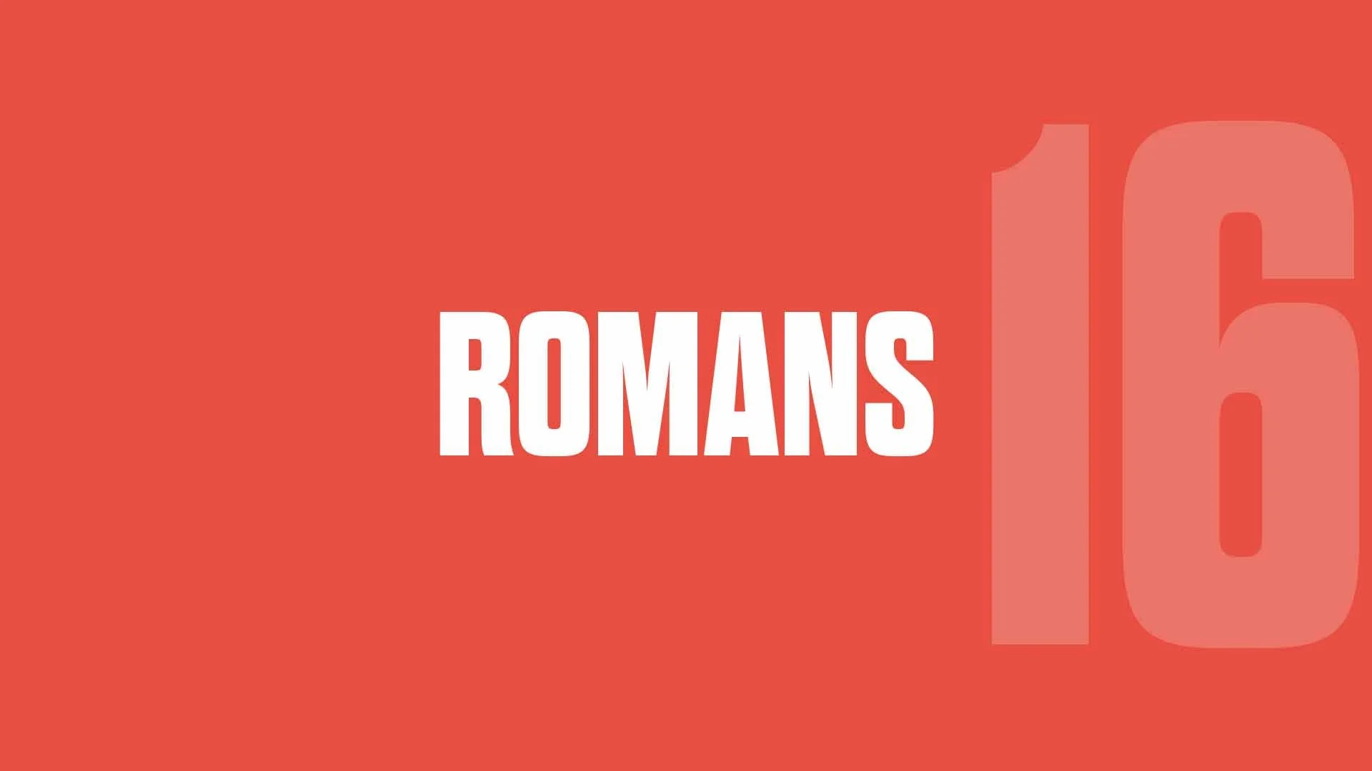 Romans 16