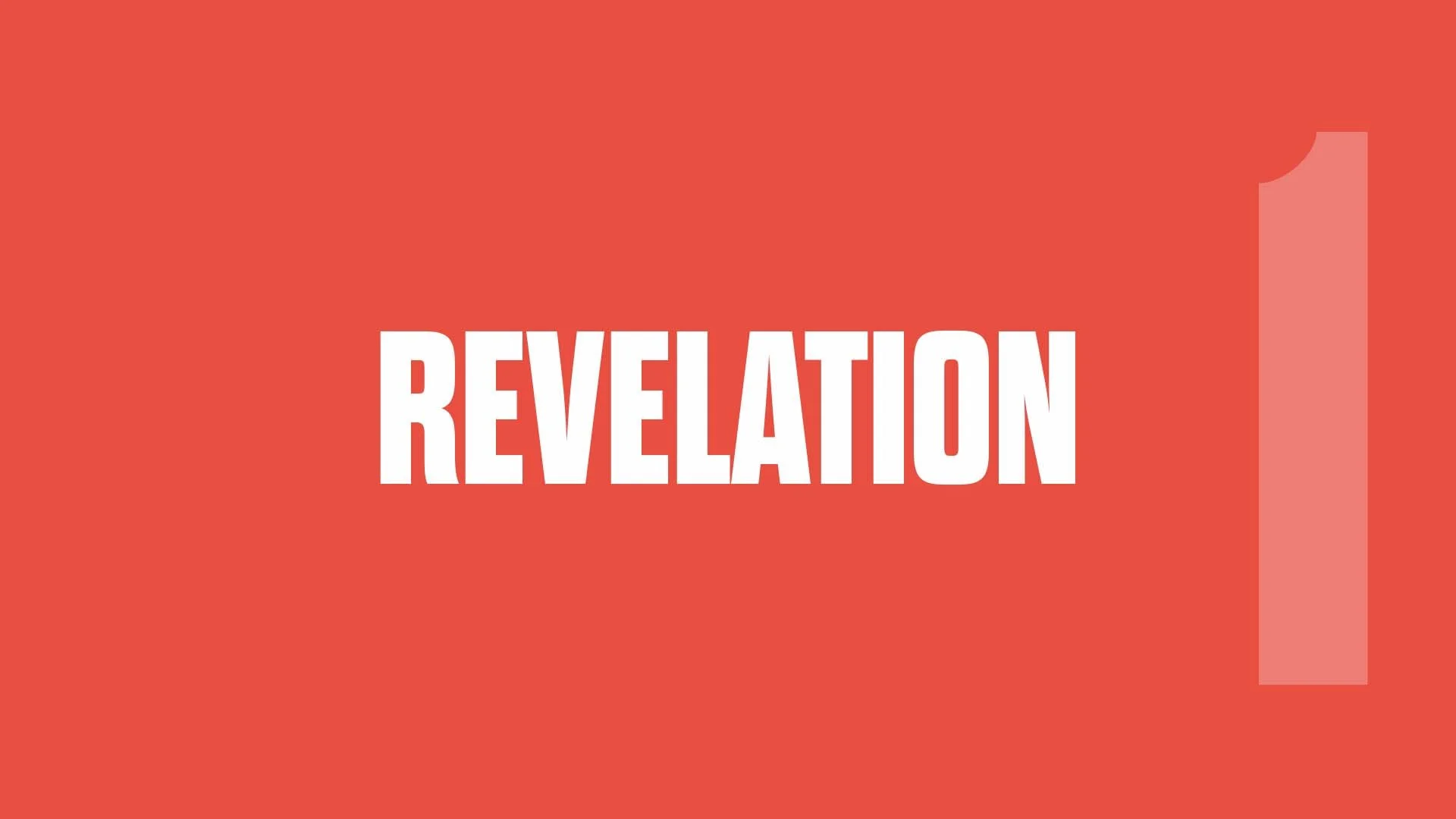 Revelation 1