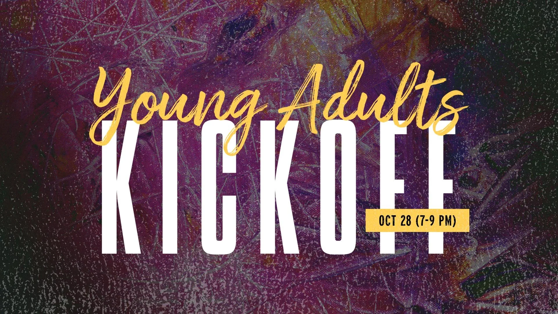 Young Adult Kickoff