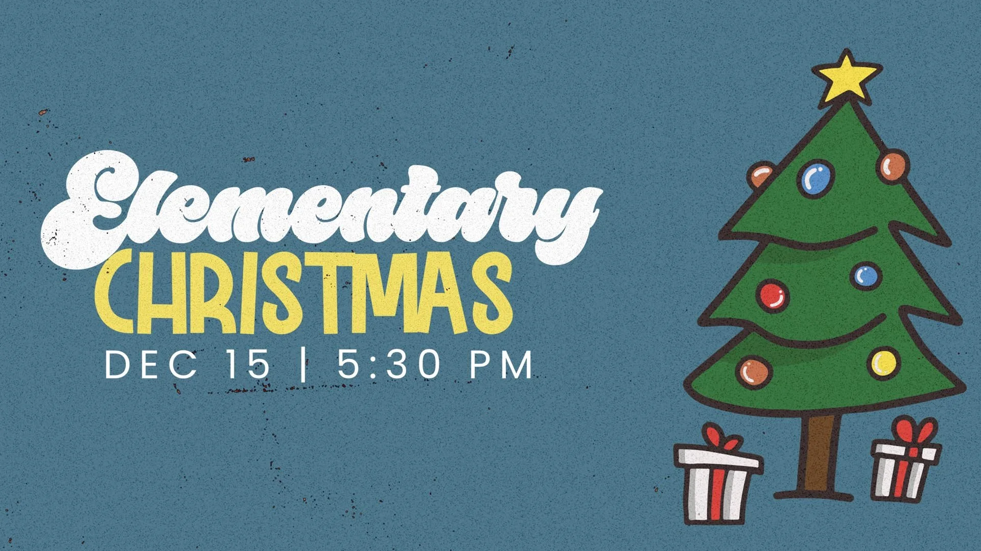 Elementary Christmas Party