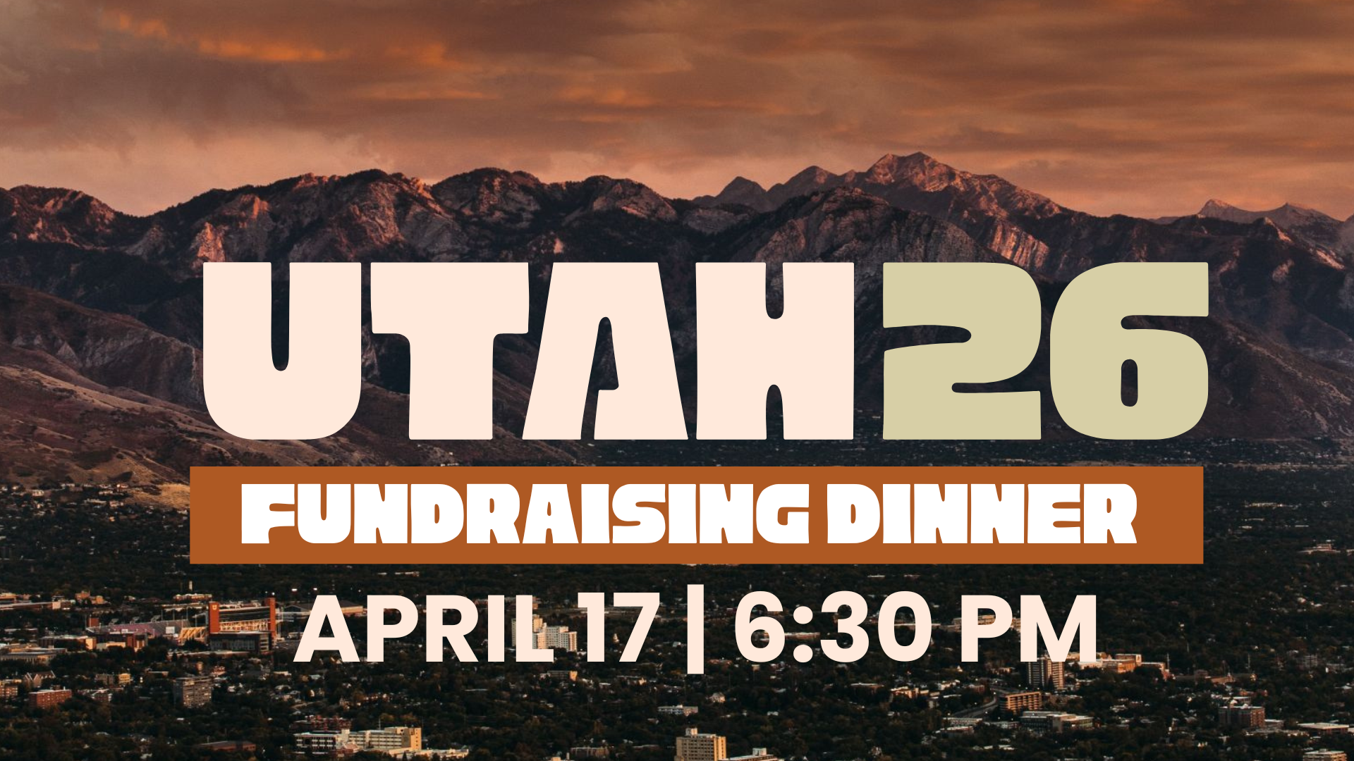 Utah Fundraising Dinner