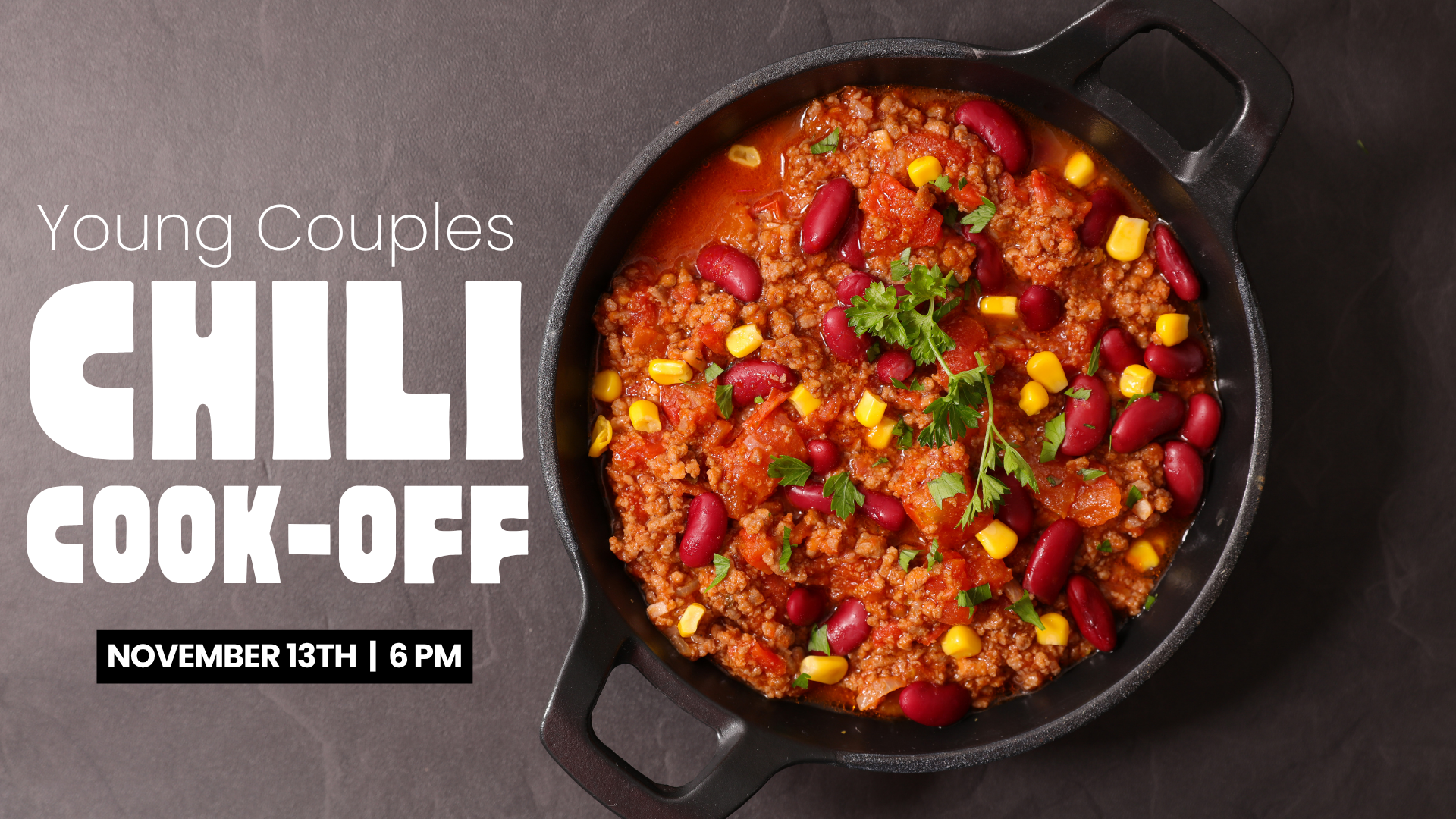 Young Couples Chili Cook-off