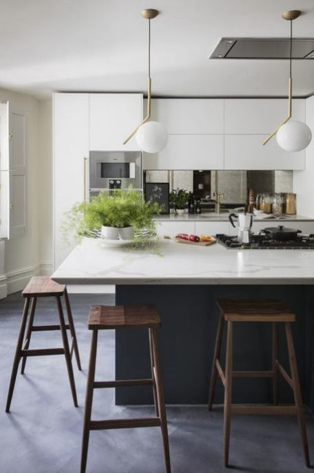 modern kitchen lighting