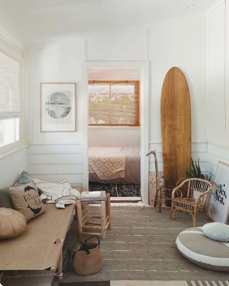 Post The Modhemian Surf Culture In Interior Design There S A Little Oli All Of Us - Surf Style Home Decor