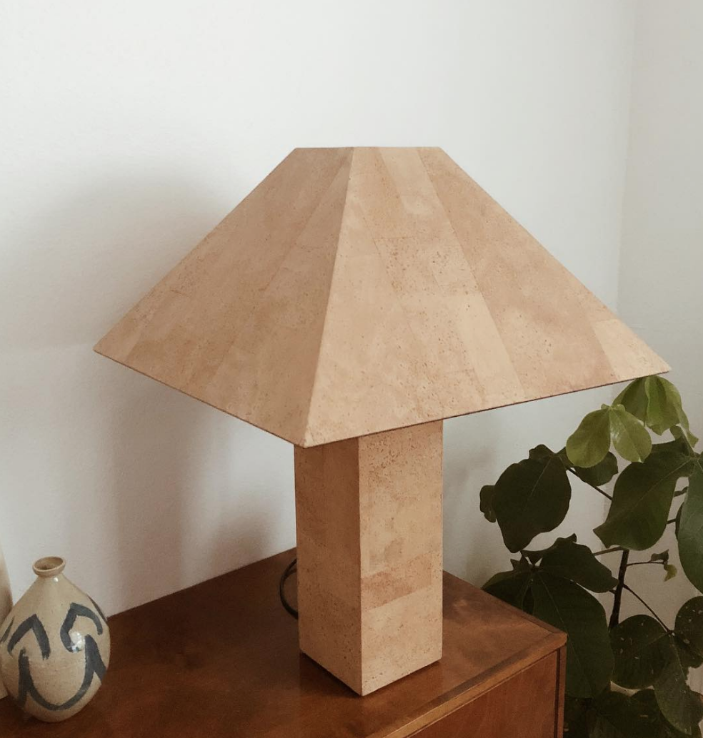 cork lamp