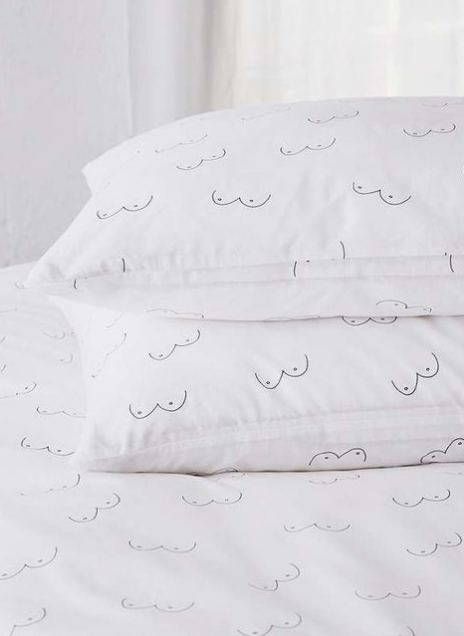 boob sheets, urban outfitters