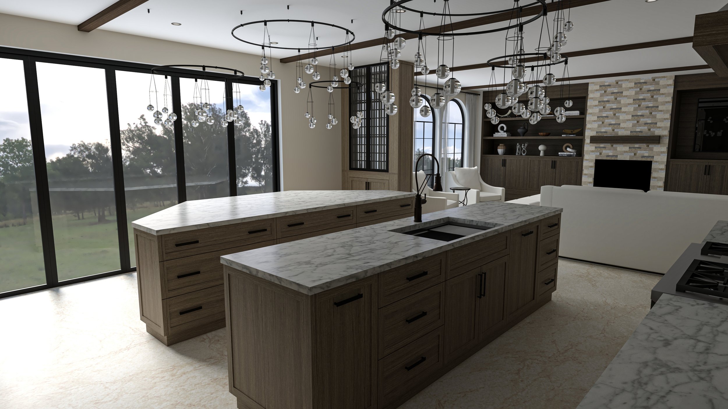 Kitchen by KrimsonHAUS Interiors