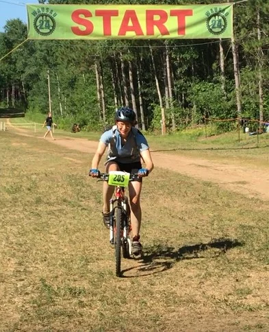 I was happy going home to my family after logging over 200 miles in the race.