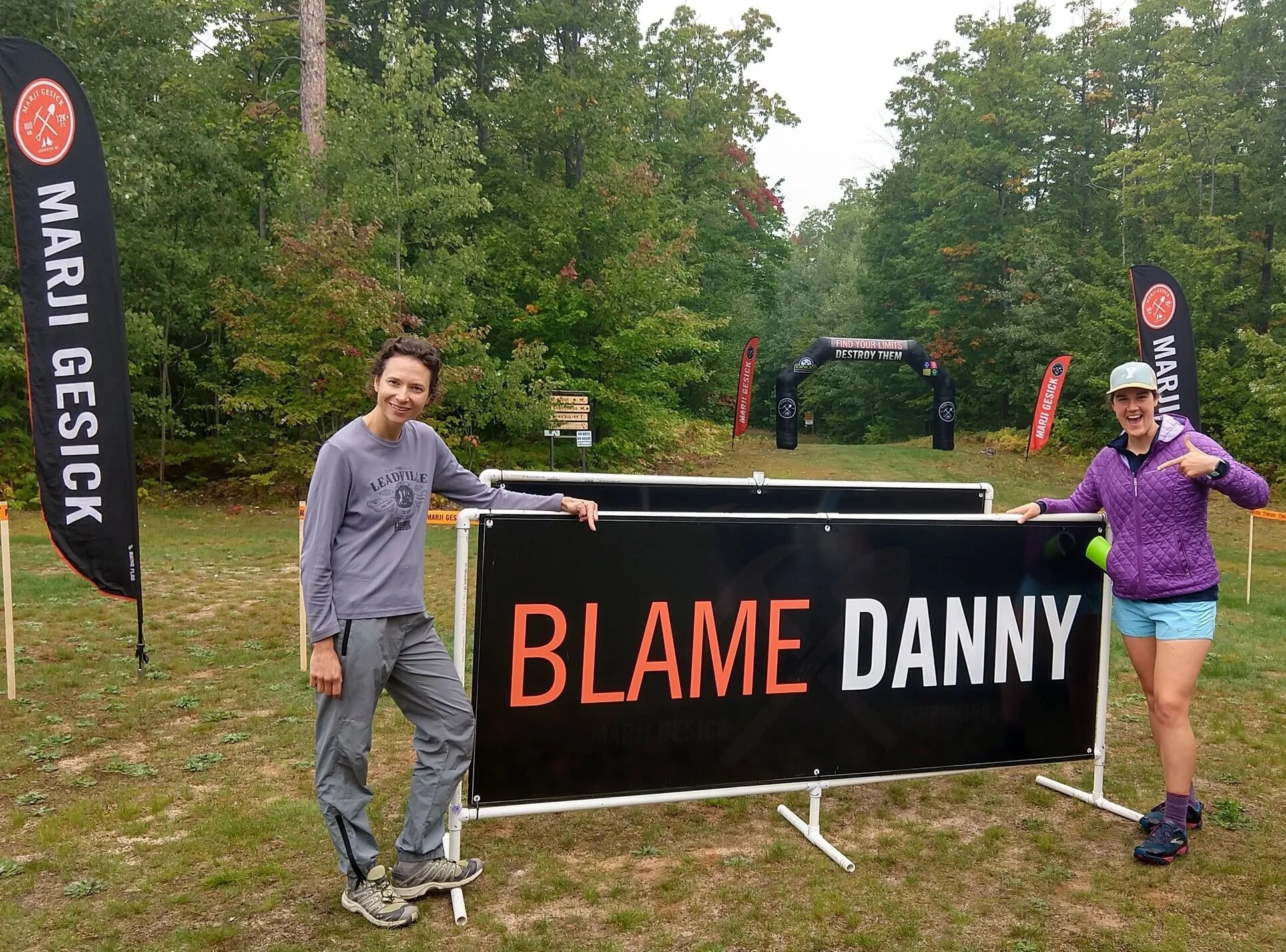 Course designer Danny Hill purposefully challenges racers