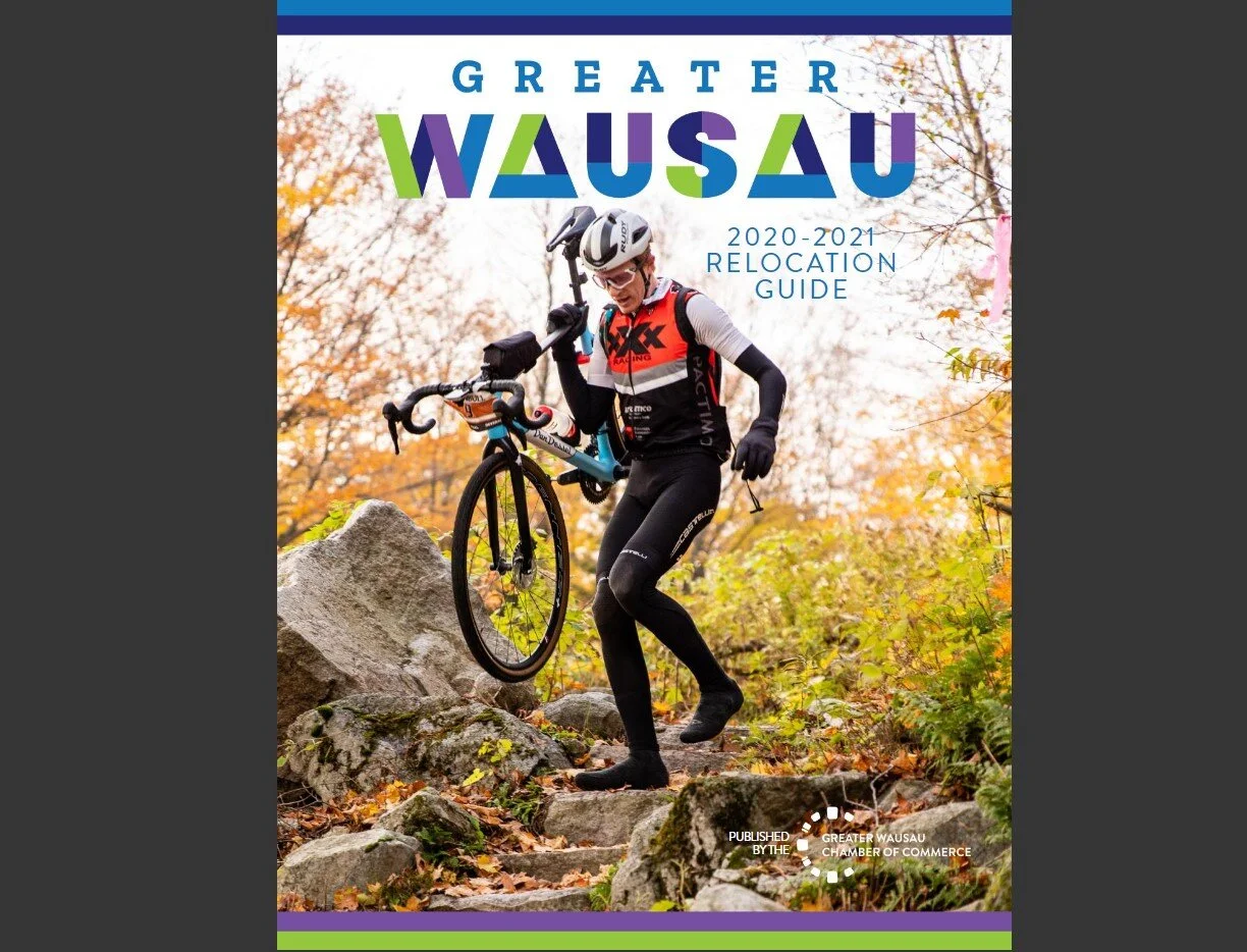 IRONBULL's Red Granite Grinder makes cover of Greater Wausau Location Guide
