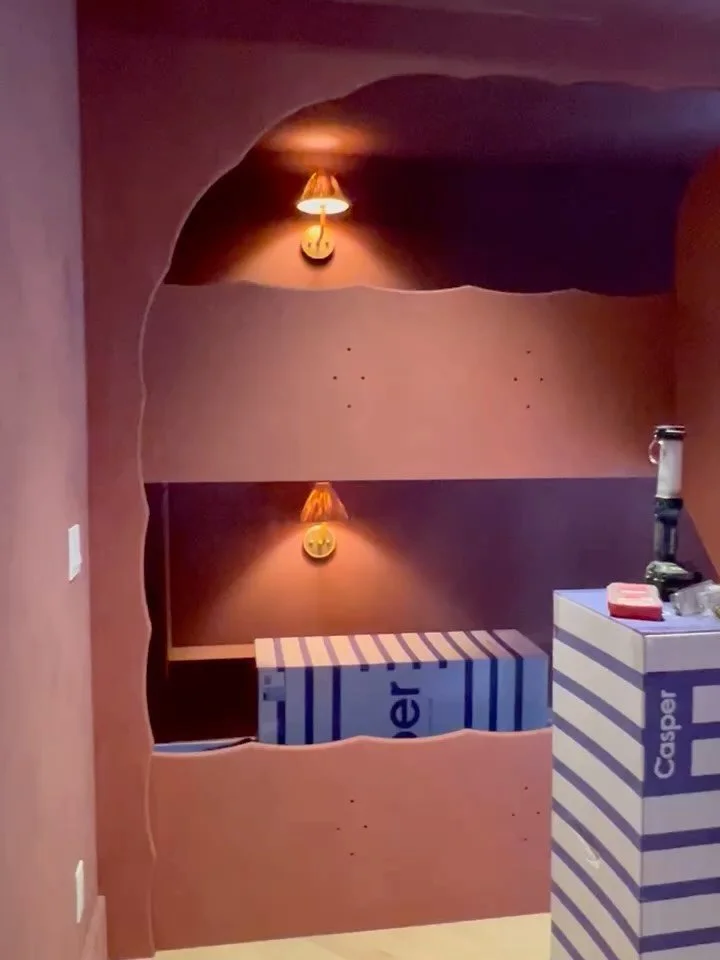 .

Bunk Beds 
Project RH for @montanaburnettdesign 
Plaster on wood.
144&rdquo;x96&rdquo;