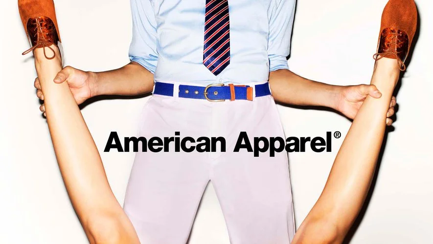 Publicité de la marque American Apparel