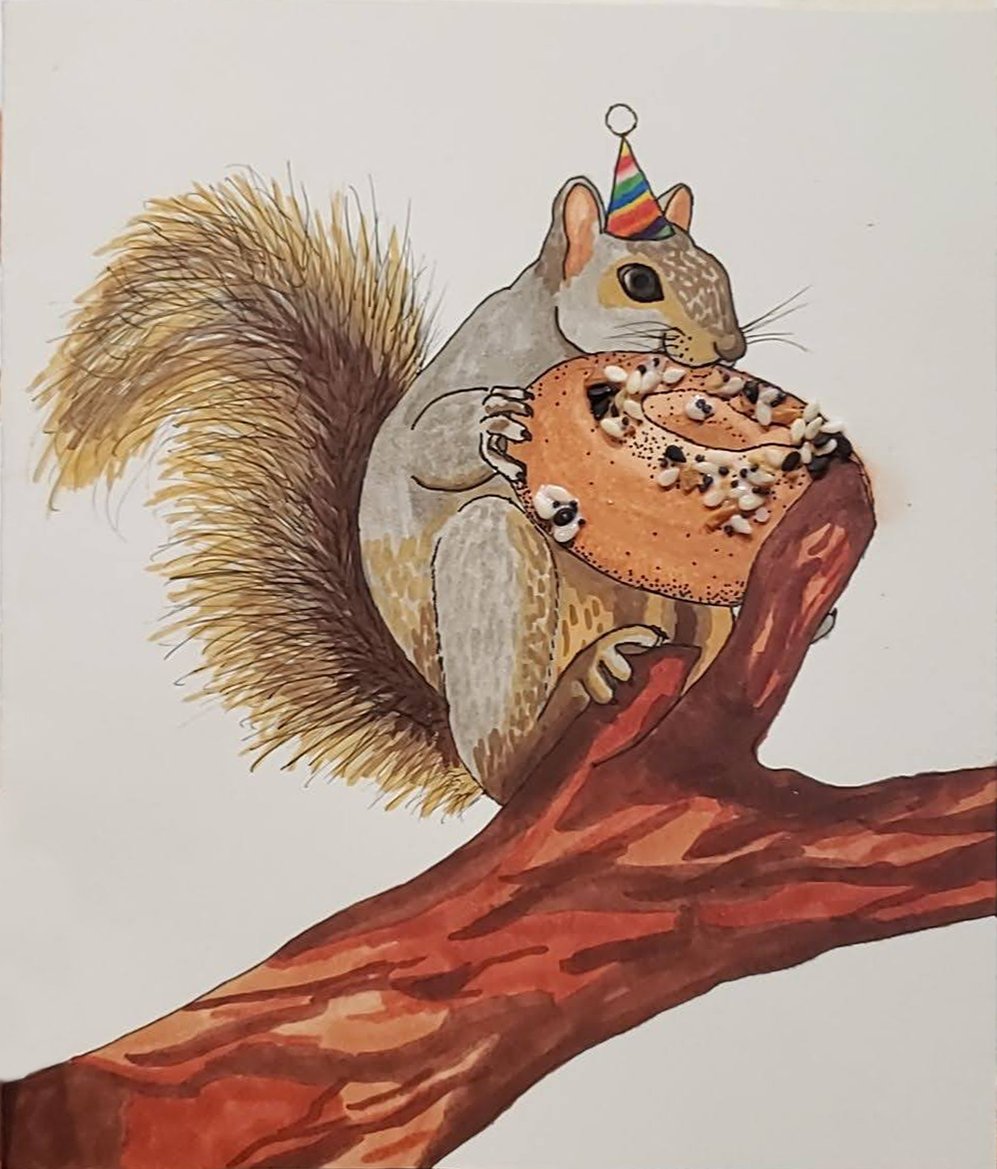 Happy Birthday Squirrel 2022