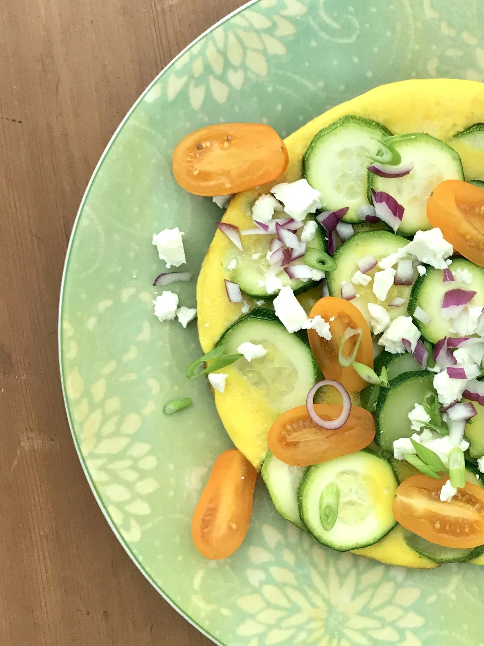 Egg Yolk Vegetable Omelette