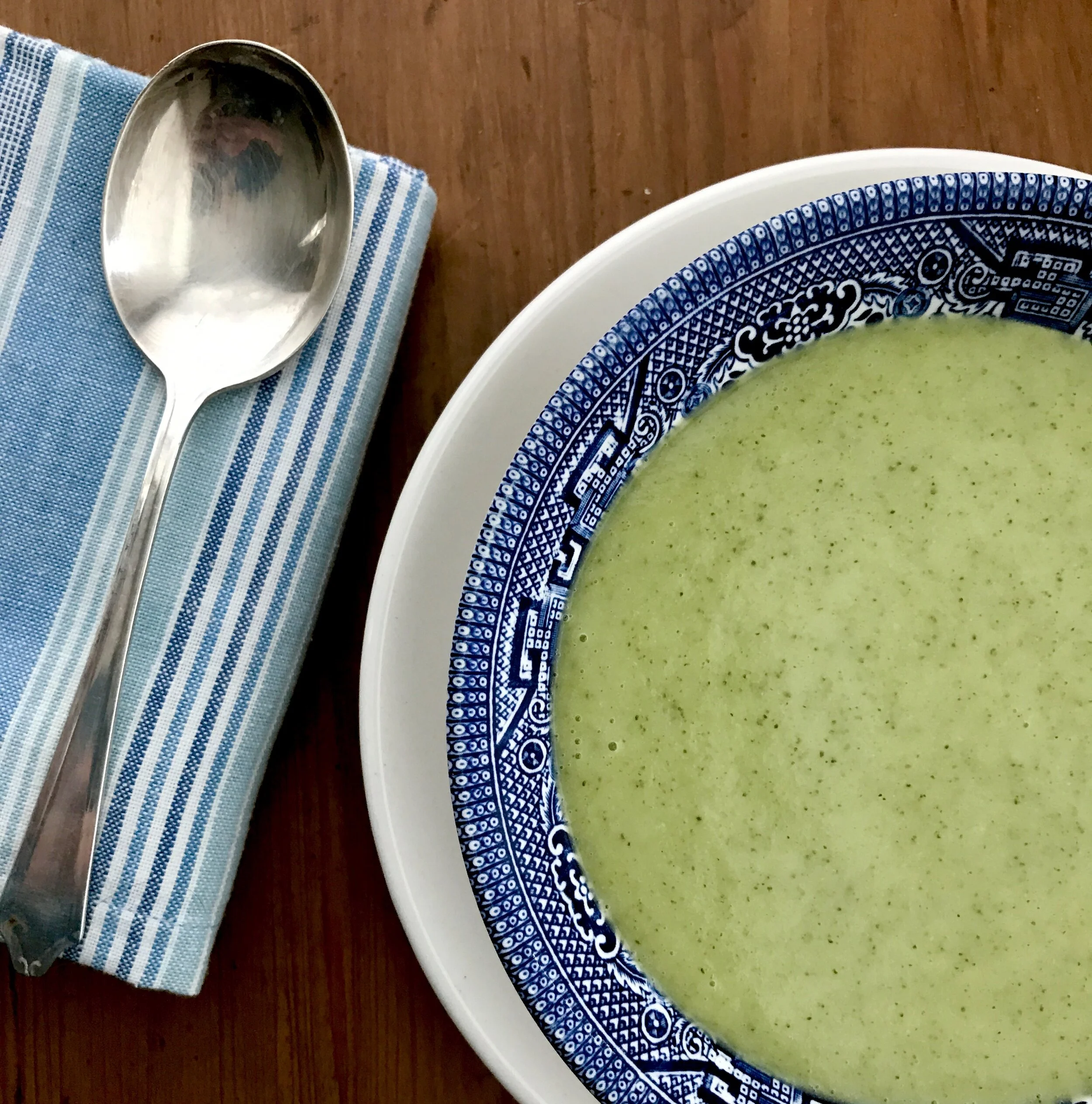 Vegan Broccoli Cauliflower Soup