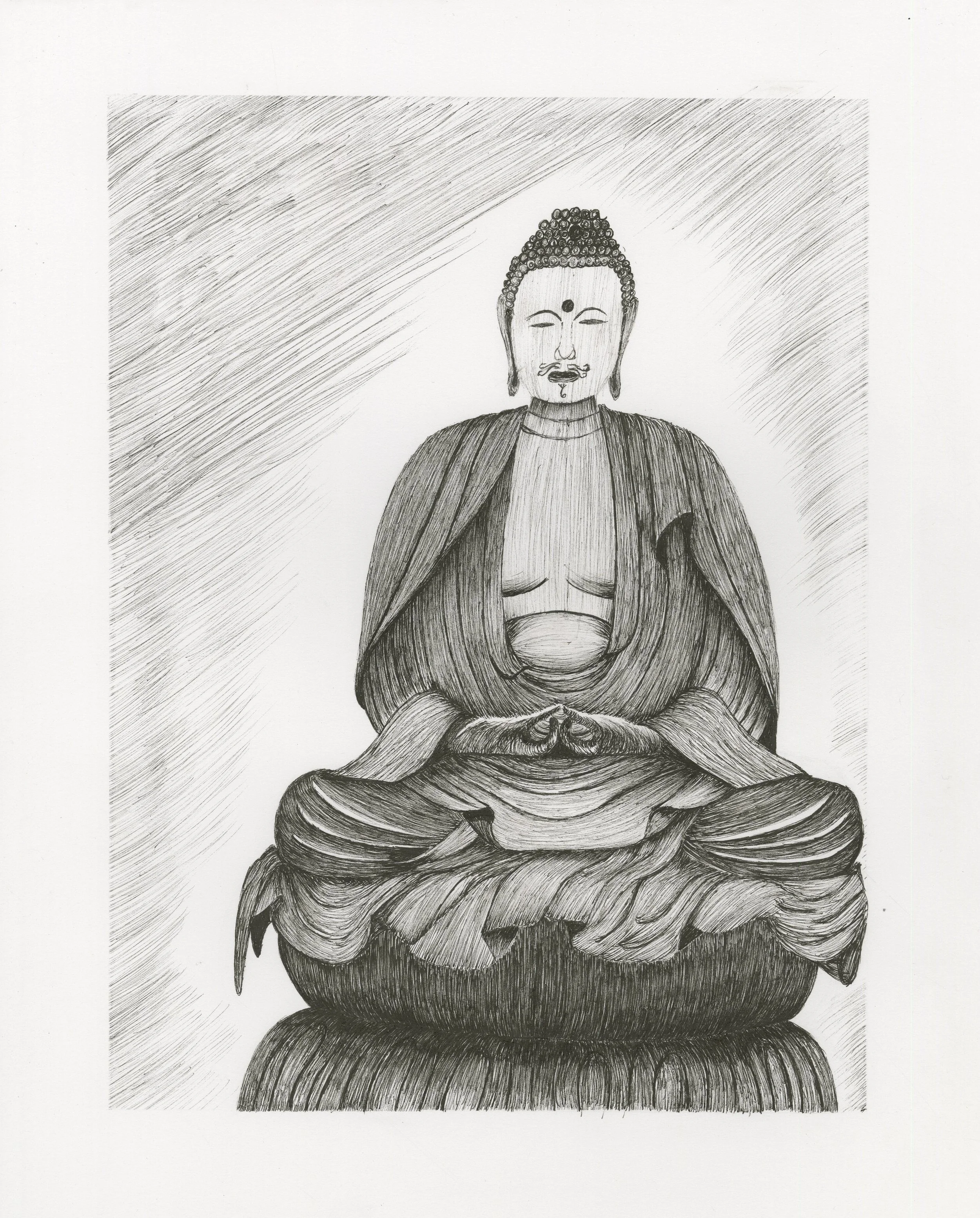  Ink on Bristol   14” x 17” 