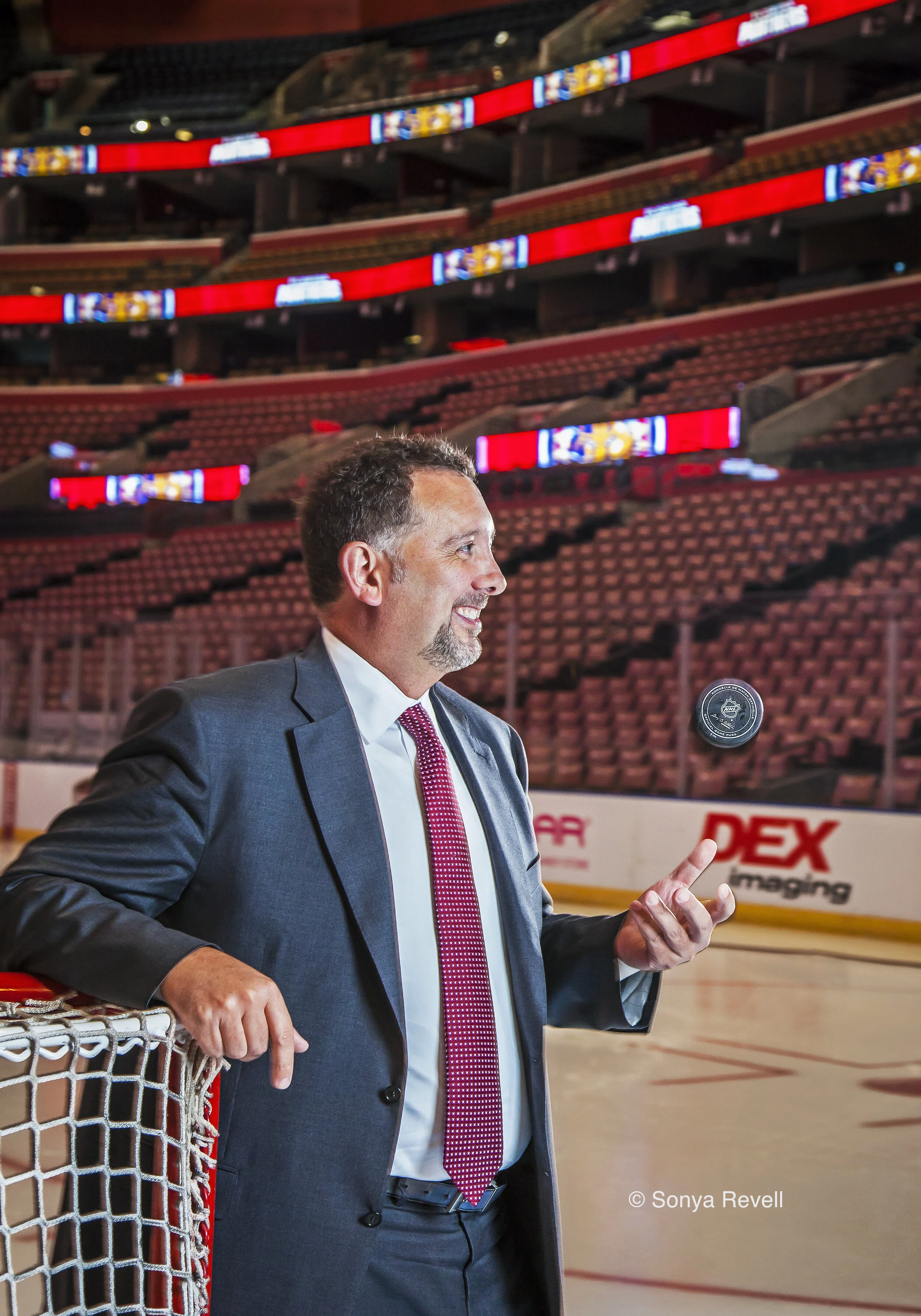 Portraits of Florida Panthers CEO, Rory Babich