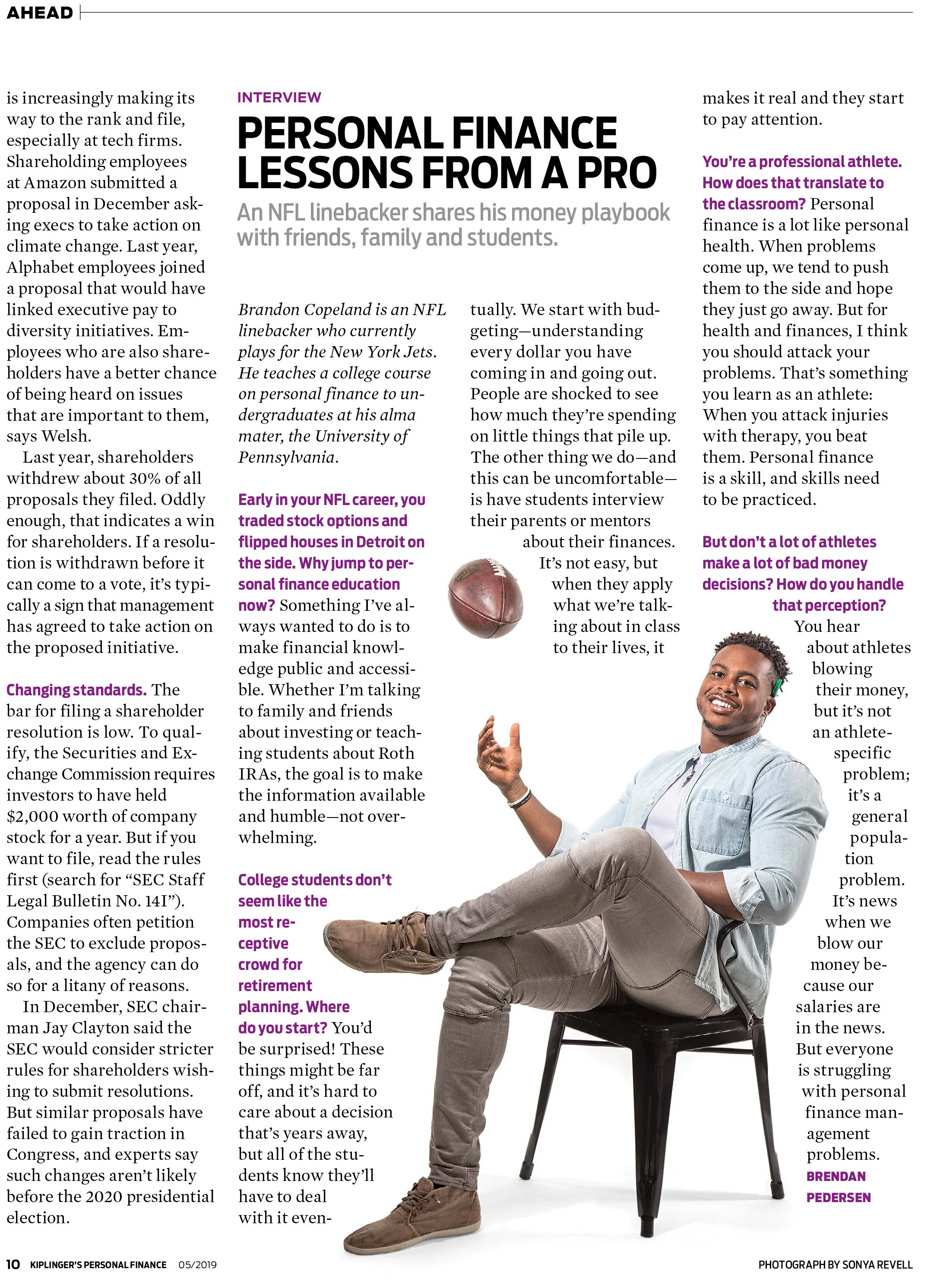 Brandon Copeland | Kiplinger's Magazine