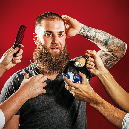 Conceptual Portraits of Boston Red Sox player, Mike Napoli, for Inked Magazine