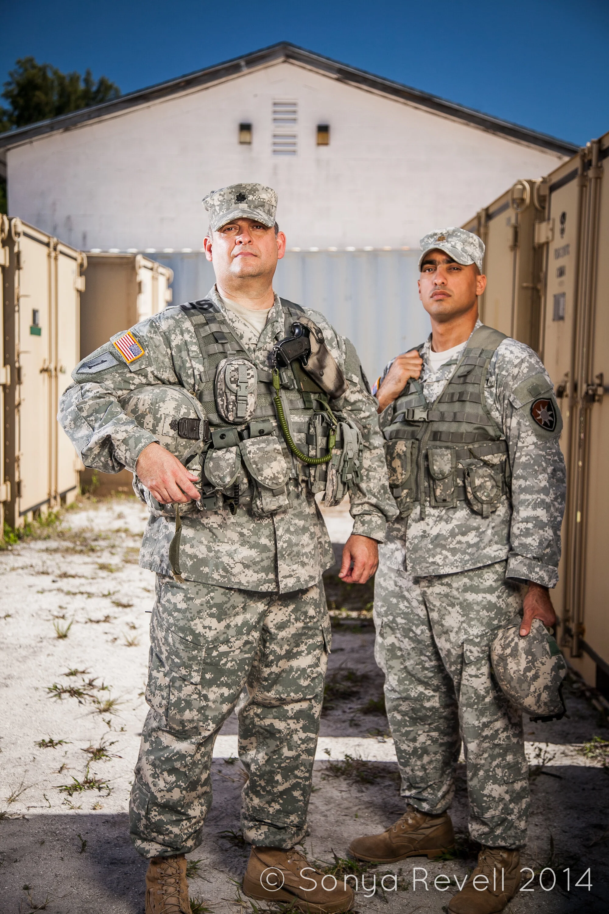 Portrait of Lt. Colonel Ricardo Roig for GX Magazine