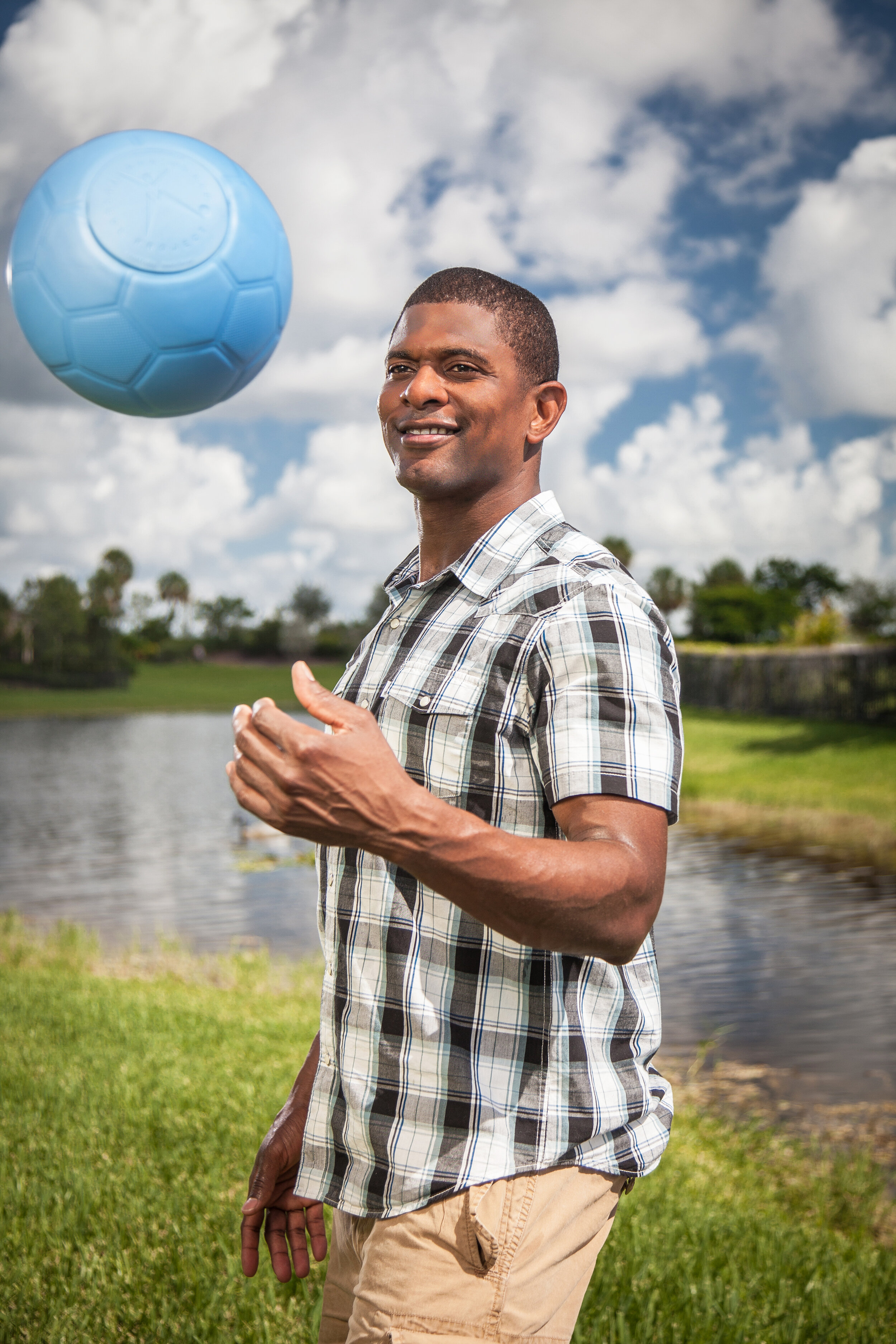 Portrait of Jack Brewer for Minnesota Magazine