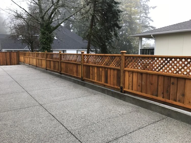 Retaining Wall Fences