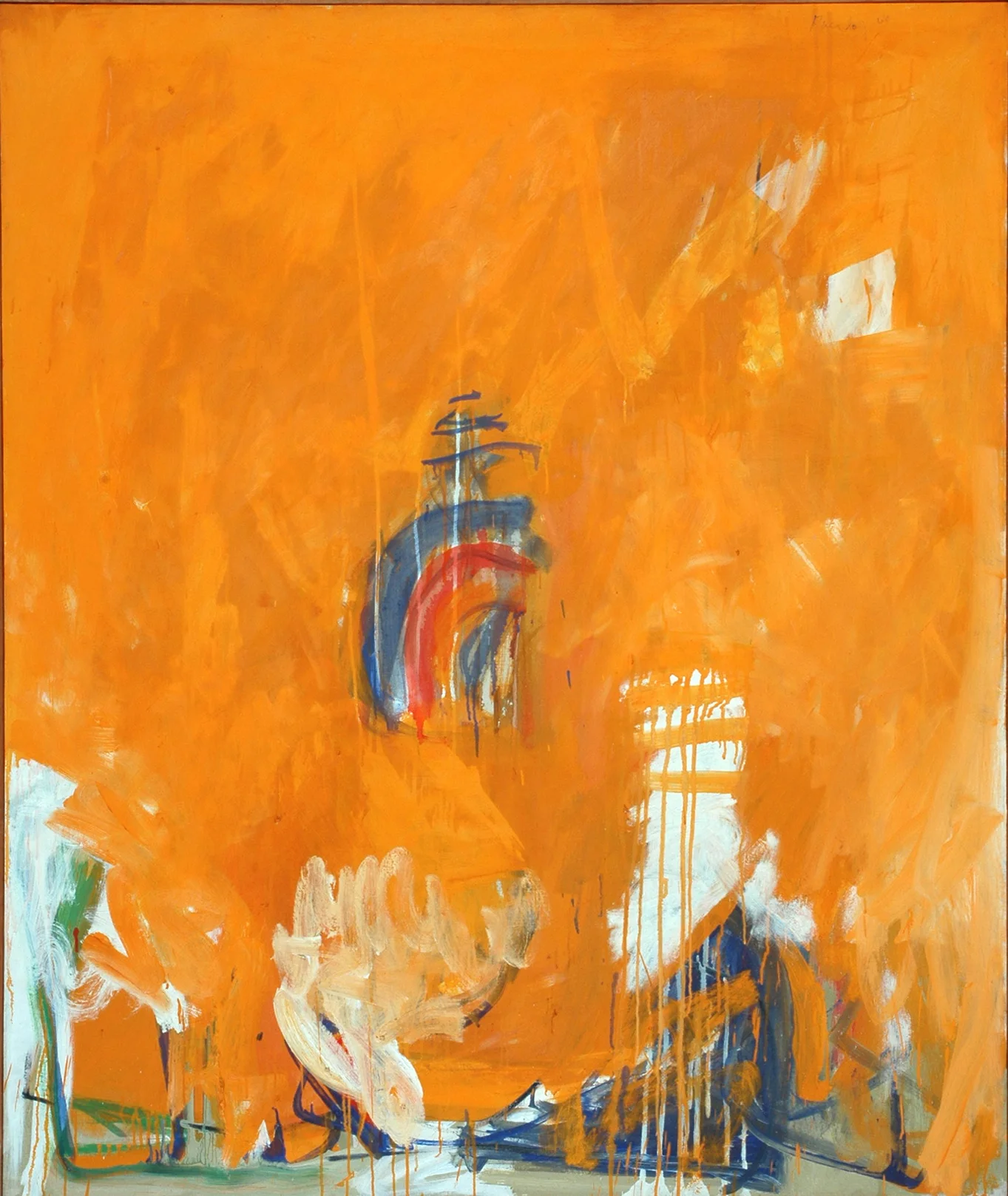 what is rome , 1960 Oil on linen 50 x 42 inches