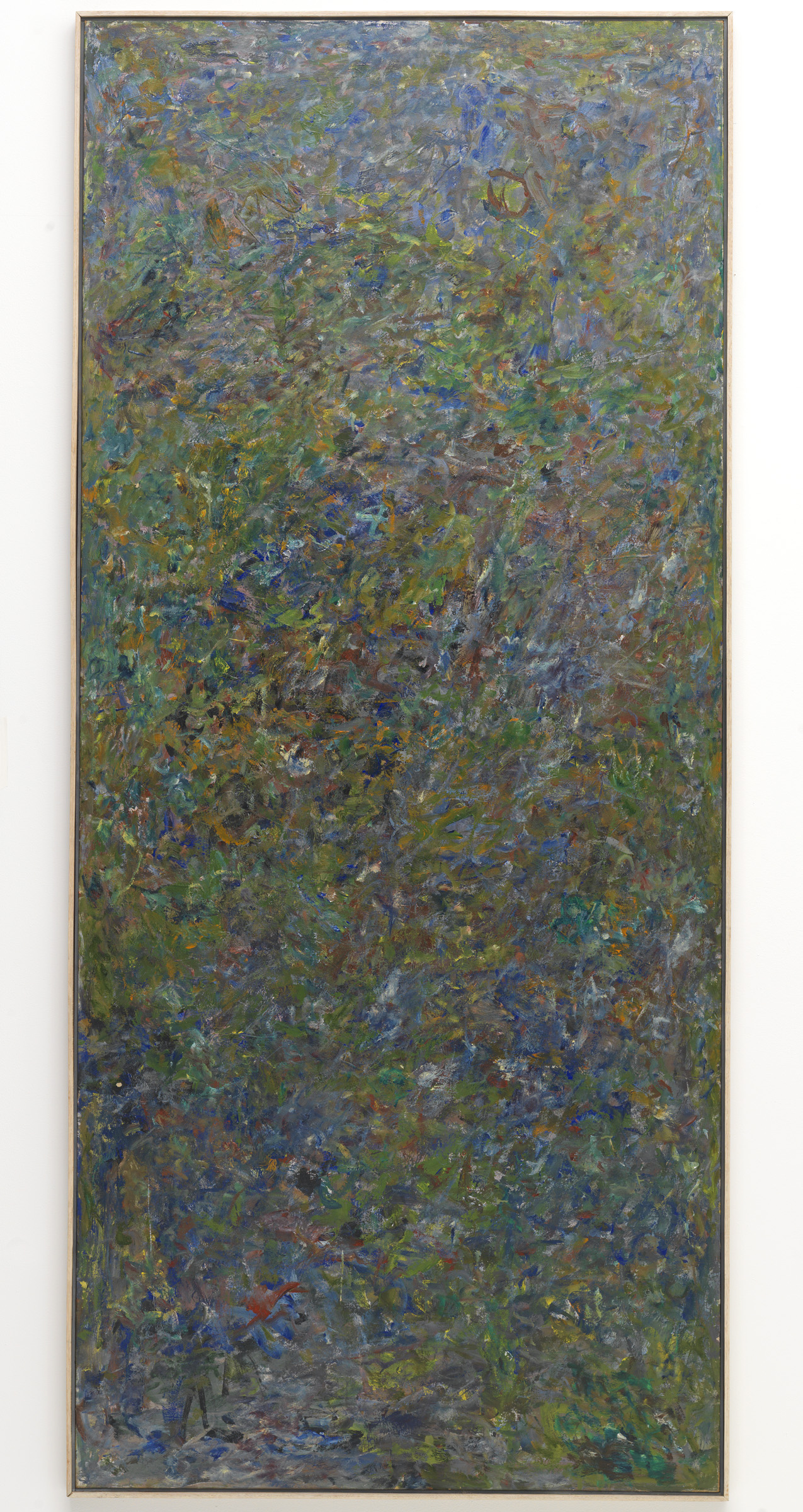 Milton Resnick Letter , 1960 Oil on canvas 98 x 43 inches