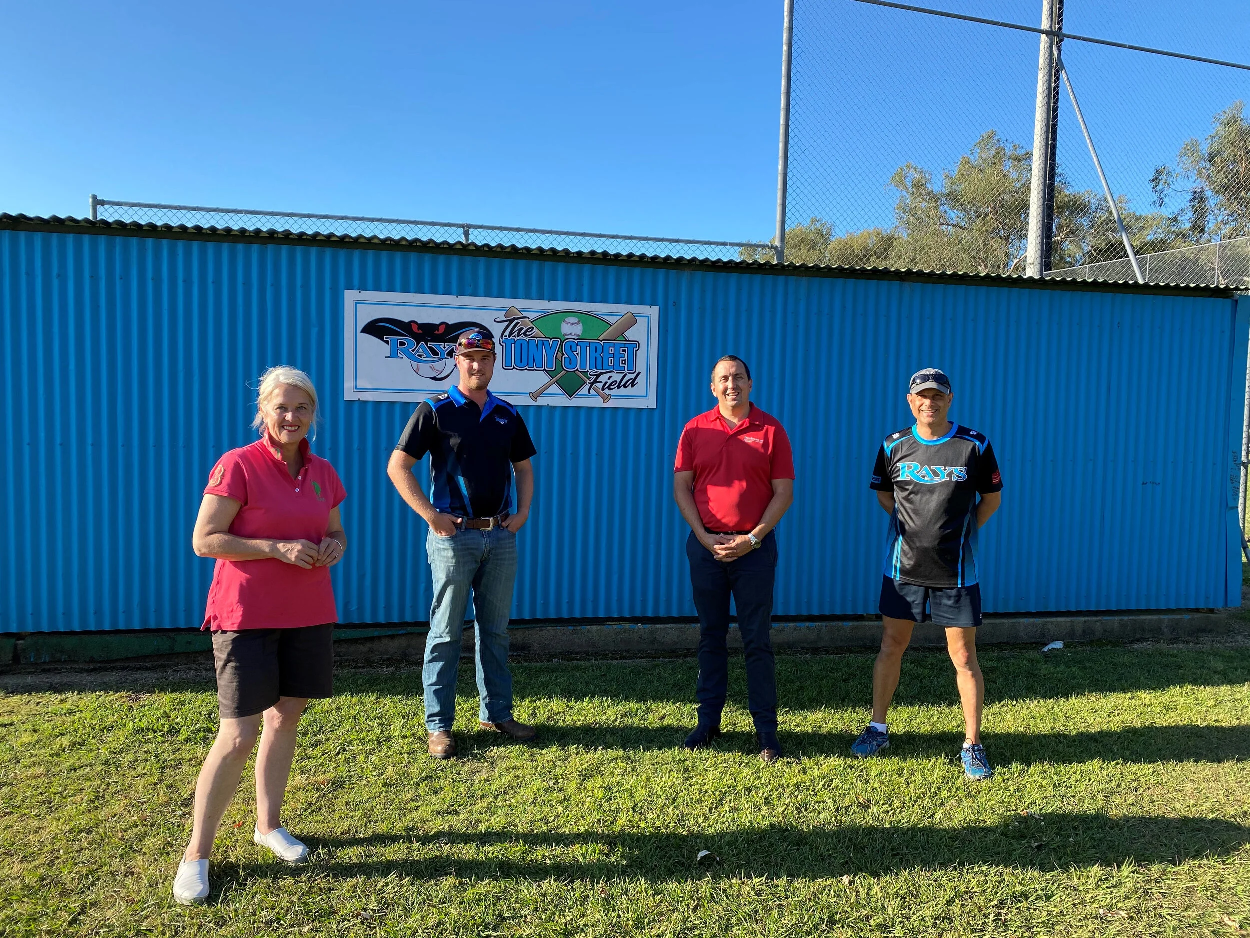 Redlands had over 35 clubs share in over $380K.  Redlands Rays were one of the recipients, Don and Kim met with James Williams and Eric from the Club yesterday.