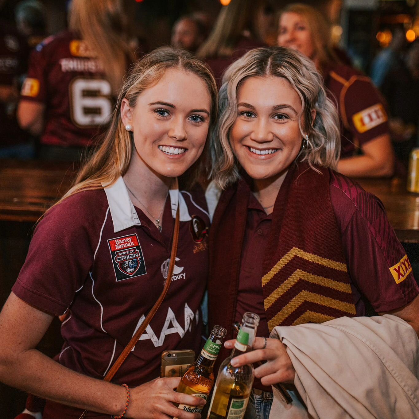 It's time to pull out your reds and blues!
🏈 State of origin 🏈 kicks off next week at 8.05pm Wednesday the 31st! Followed by the NRLW at 7:45pm Thursday the 1st of June!
We'll be playing both games on the big screen 🖥 So throw on your jersey, book