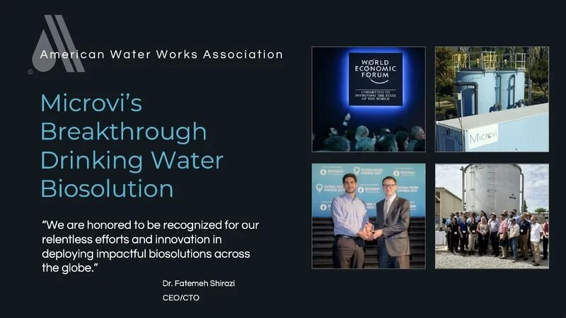 Microvi MNE™ Biocatalyst Featured in Landmark AWWA Manual M80: Biological Drinking Water Treatment