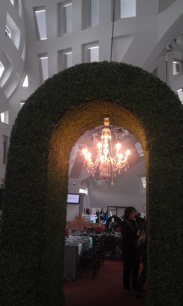 Keep Memory Alive Event Center entrance with crystal chandelier
