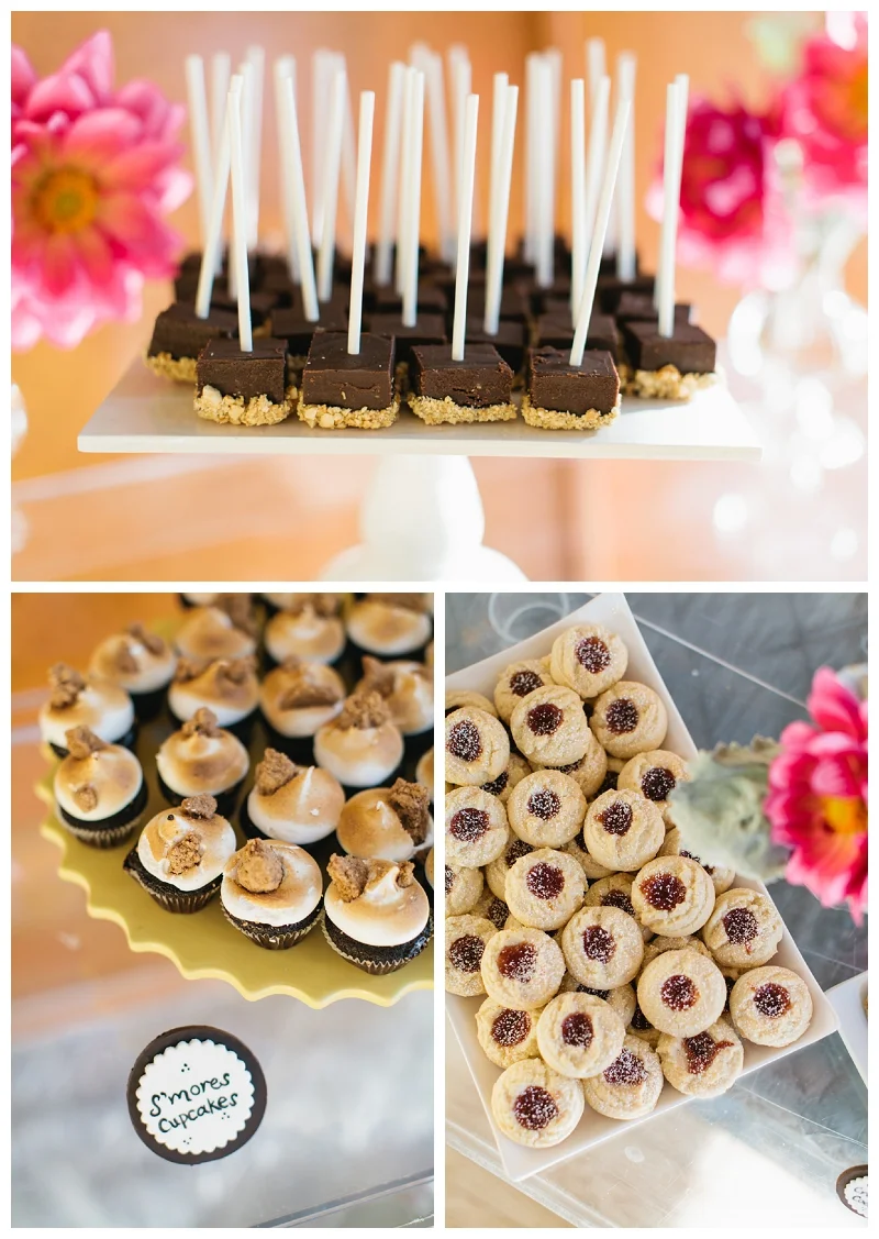 brownie-pops-smores-cupcakes-thumbprint-cookies