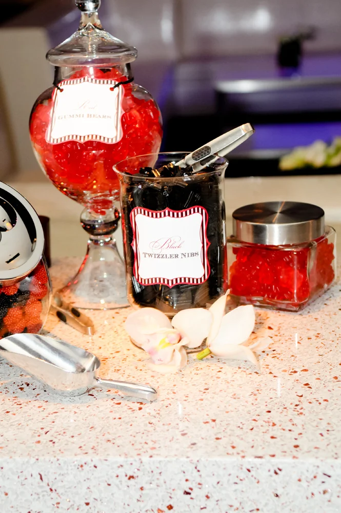 candy buffet