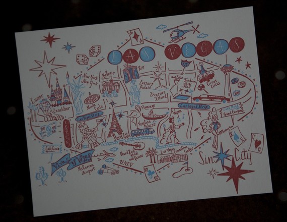 las vegas map