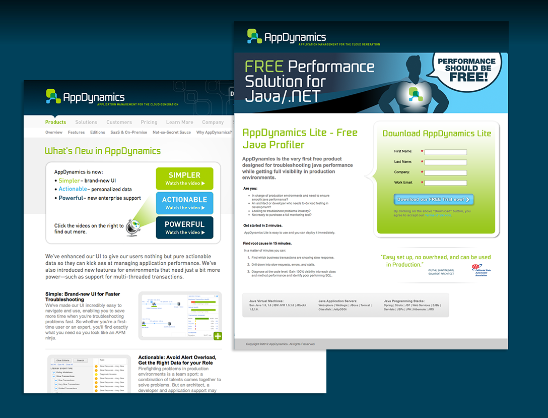 Landing Pages