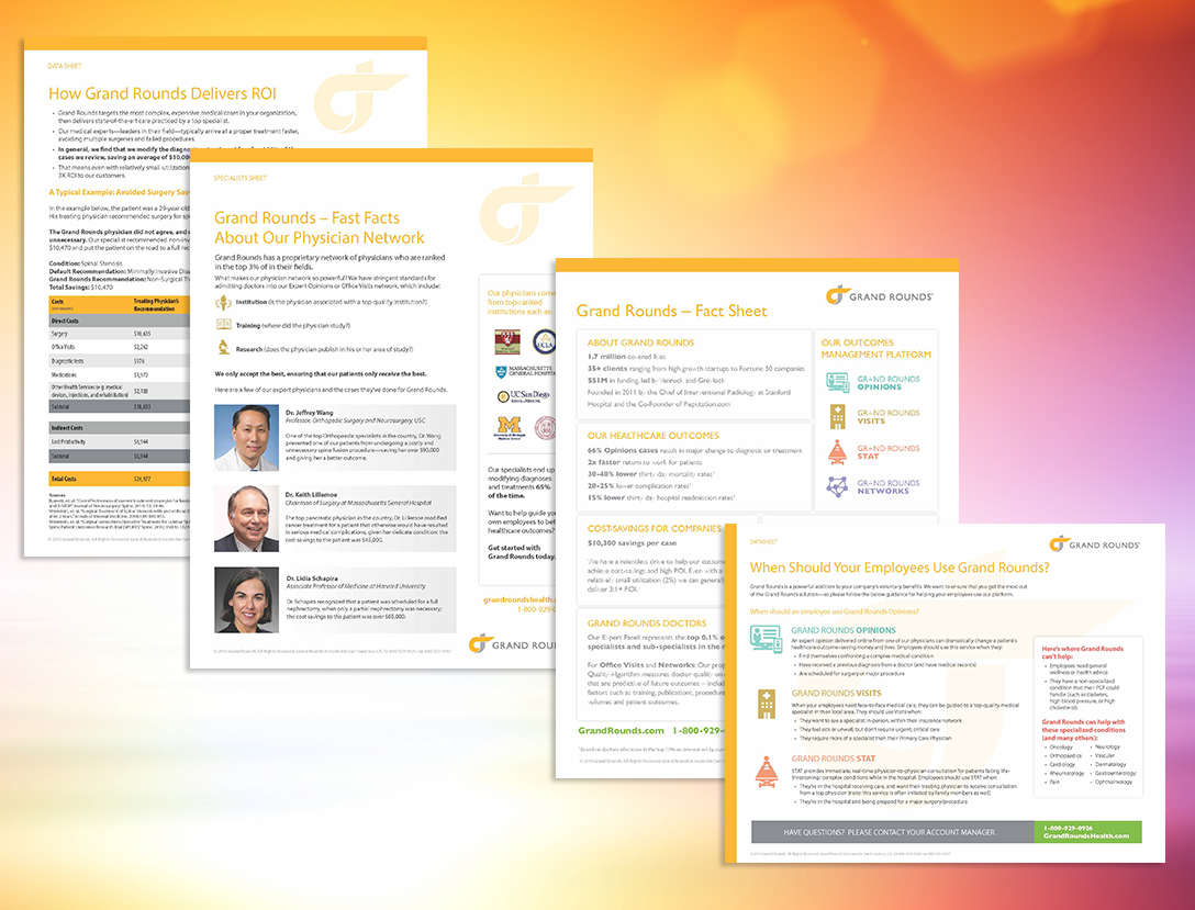 Collateral - Datasheets