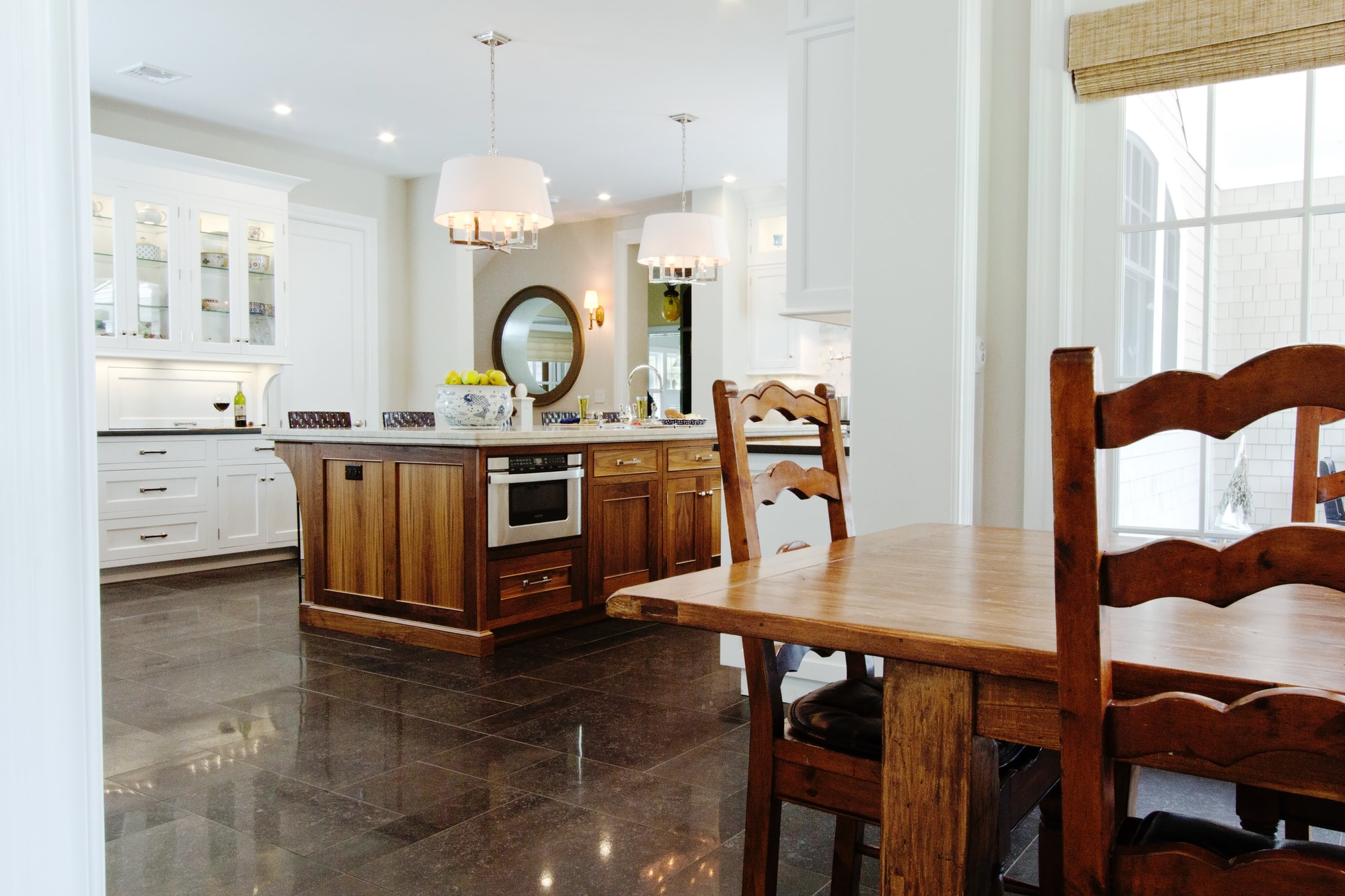 Secret Storage Upscale Kitchen Designers In Long Island